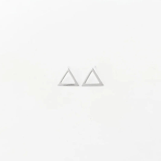Brinco de Triângulo Vazado