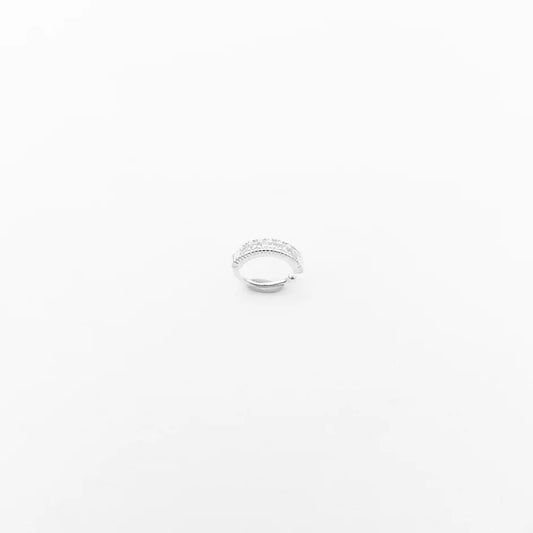 Piercing Fake Cravejado com Zircônias