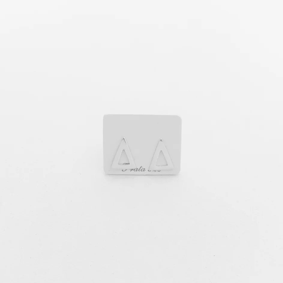 Brinco de Triângulo Vazado