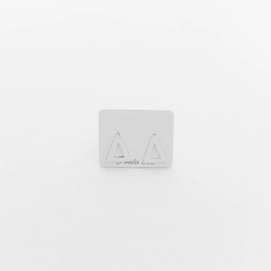 Brinco de Triângulo Vazado